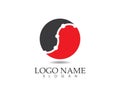 Technology color circle logo and symbols Vector Royalty Free Stock Photo