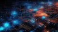 technology code digital background