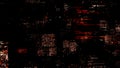 Technology data binary code network conveying connectivity, complexity and data flood of modern digital age. Animation Royalty Free Stock Photo