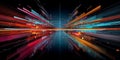 Technology Data Future Digital Connection Network Speed Abstract Royalty Free Stock Photo
