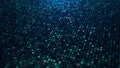 Technology digital data of computer code numbers binary, Technology cybersecurity abstract background Royalty Free Stock Photo