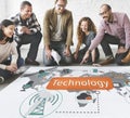 Technology Digital Evolution Innovation Concept Royalty Free Stock Photo