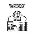 Technology Economic Finance Vector Concept