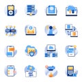 Pack of Iot Flat Icons