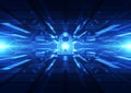 Technology futuristic digital. technology connection. technology security. abstract background. Vector