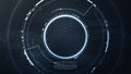 Technology futuristic hexagonal abstract computer system access background vector Royalty Free Stock Photo