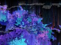 Technology glitch background. Computer screen error. Royalty Free Stock Photo