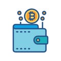 Cryptocurrency Wallet Icon