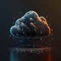 technology of internet of things . big data clouds computing using artificial intelligence AI, climate manipulation