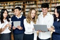 Technology Library Student Learning Concept Royalty Free Stock Photo