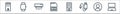 technology line icons. linear set. quality vector line set such as laptop, account, usb cable, remote, save, air conditioning,