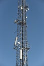 Technology: A mobile phone relay mast, tower. Telecommunication. 1