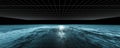Technology modern design 3d render render network connectivity, complexity and data concept in dark space