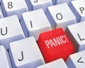 Technology - Panic! Royalty Free Stock Photo