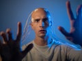 Technology-related hazards, human species change, evolution, and horrors.