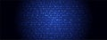 Technology background. Binary computer code. Vector illustratio Royalty Free Stock Photo