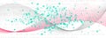 Technology Wallpaper. Matrix Vector. Big Data Royalty Free Stock Photo