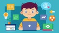 A techsavvy kid shares their love for coding and programming creating fun and interactive games and projects on their