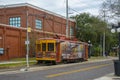 TECO Line Streetcar in Tampa, Florida, USA Royalty Free Stock Photo