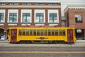 TECO Line Streetcar in Tampa, Florida, USA Royalty Free Stock Photo