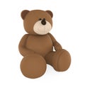 Teddy Bear Doll Isolated Royalty Free Stock Photo
