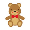 Teddy bear icon image Royalty Free Stock Photo