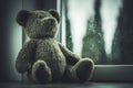 Teddy Bear Islolated From Missing Child Royalty Free Stock Photo