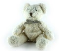 Teddy bear, isolated, white Royalty Free Stock Photo
