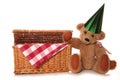 Teddy bear picnic tea Royalty Free Stock Photo