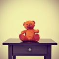 Teddy bear, with a retro effect