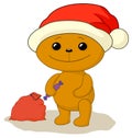 Teddy bear Santa Claus