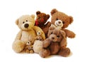 Teddy bears family Royalty Free Stock Photo