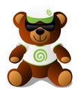   medvěd hračka, mascot 