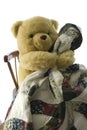 Teddy 'n Blanky Royalty Free Stock Photo