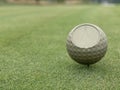 Tee Marker on a golf course Royalty Free Stock Photo