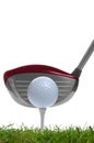 Tee shot driver Royalty Free Stock Photo