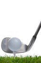 Tee shot iron Royalty Free Stock Photo