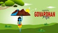 Govardhan Puja is a Hindu festival that honors Lord Krishna\'s