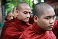 Teen-ager monks in myanmar