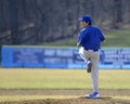 Teen baseball pitcher Royalty Free Stock Photo