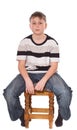 Teen boy Royalty Free Stock Photo