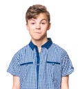 Teen boy portrait Royalty Free Stock Photo