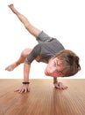 Teen Doing Yogasana