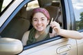 Teen Driver with Car Keys Royalty Free Stock Photo