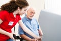 Teen Election Volunteer Helps Royalty Free Stock Photo