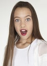 Teen Girl Portrait Royalty Free Stock Photo