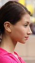 Teen Girl Staring Royalty Free Stock Photo