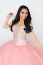 Teen In Dance Dress Royalty Free Stock Photo