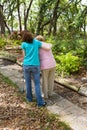 Teen Helping Senior