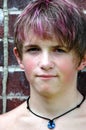 Teen Punk Boy Royalty Free Stock Photo